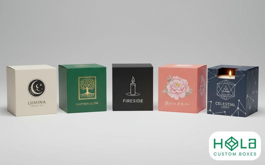 custom candle packaging